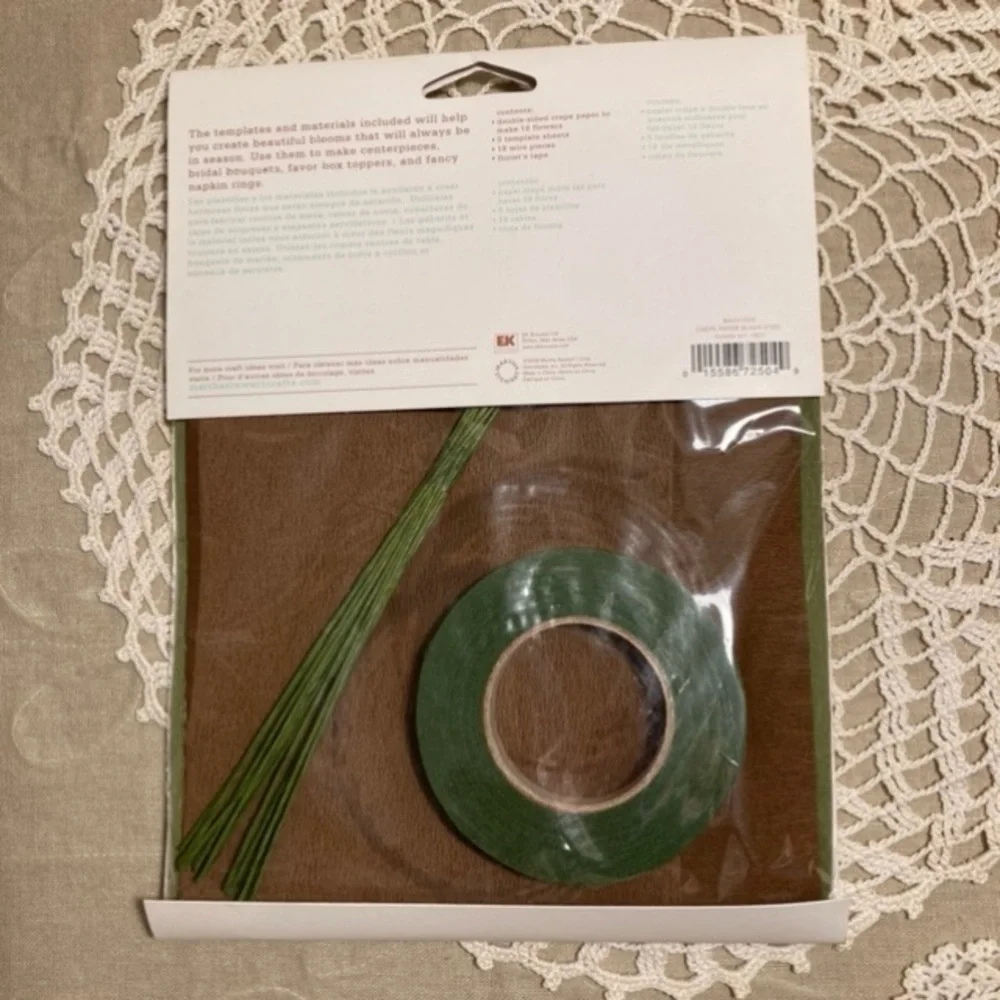New Martha Stewart Flower Craft Kits Set